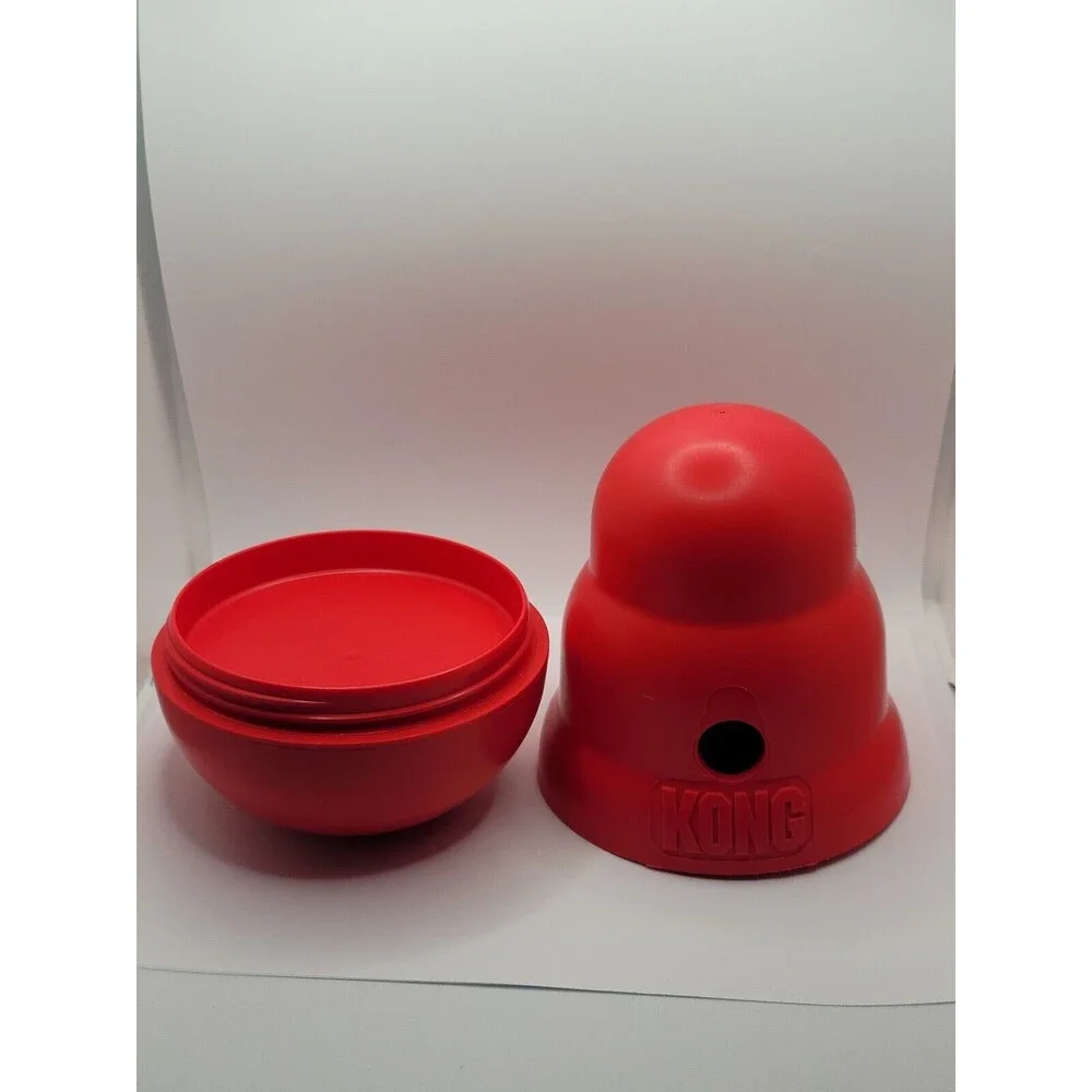 KONG Wobbler Food & Treat Dispenser Dog Toy Size Large Weighted 7.5